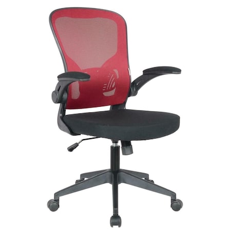 Kd 17 in. -21 x 20 x 20 in. Newton Mesh Office Chair Red KD3035885